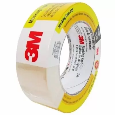 image of 3M CINTA MASKING TAPE AMARILLA 203